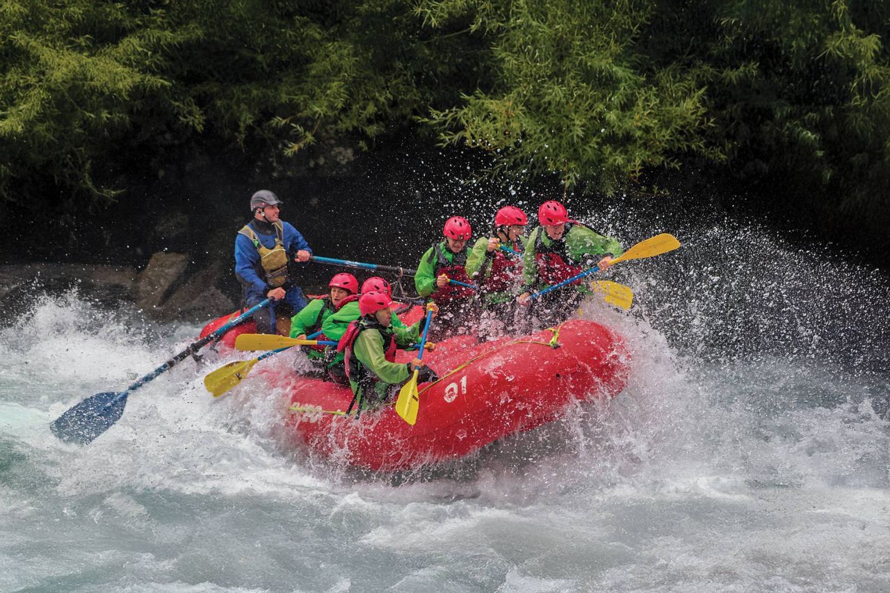 Rafting nas corredeiras do rio Futaleufú