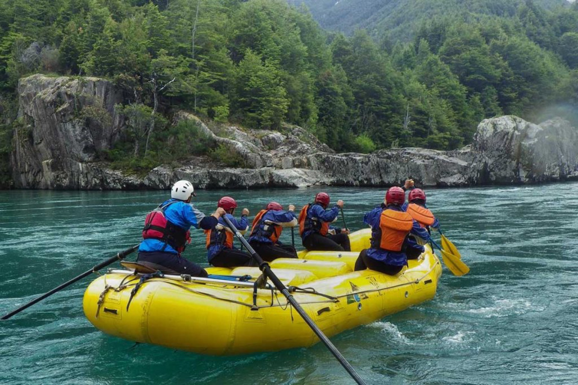Rafting en los ríos de Futaleufú